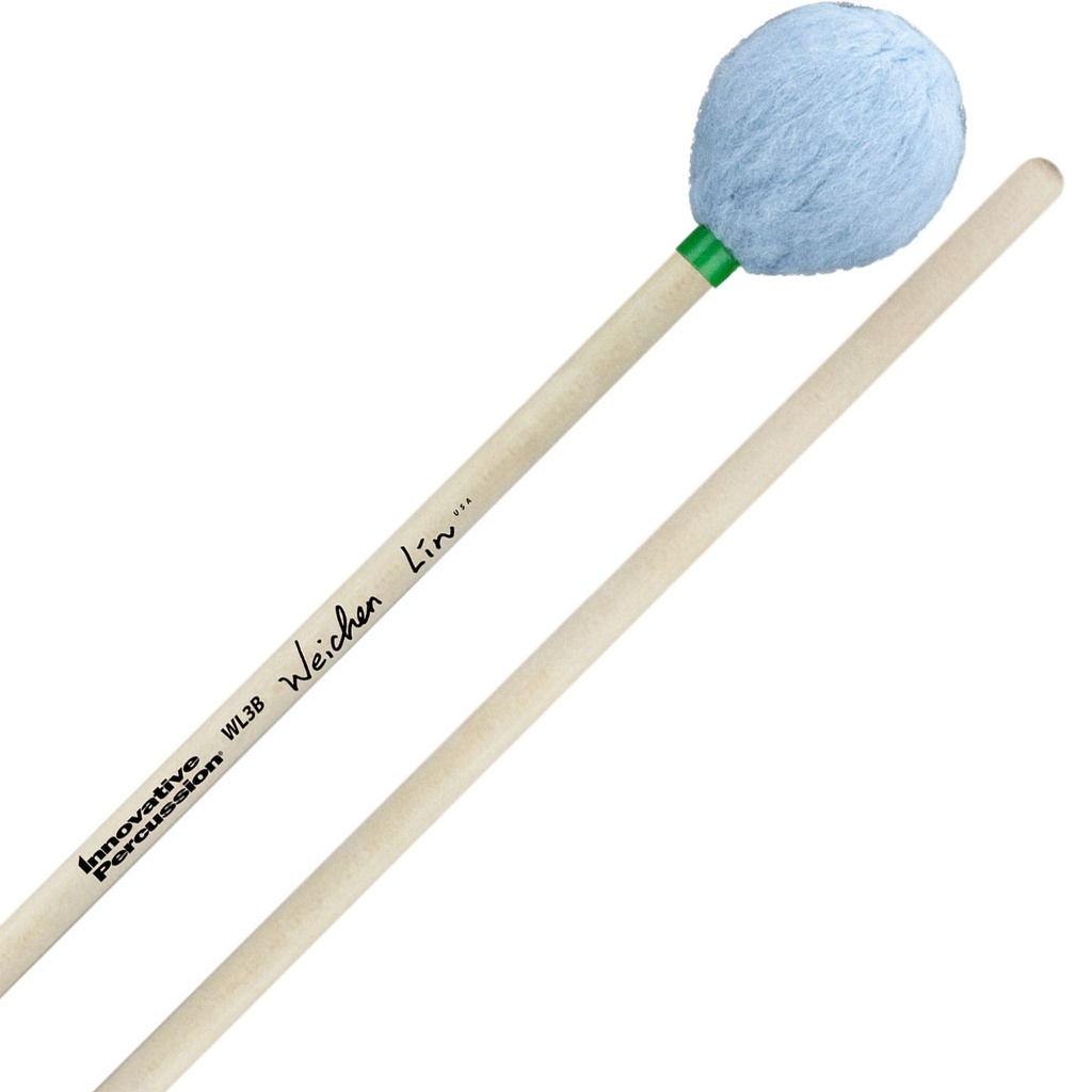 [WL3B] Innovative Percussion WL3B Wei-Chen Lin Medium Soft Marimba Mallets w/ Birch
