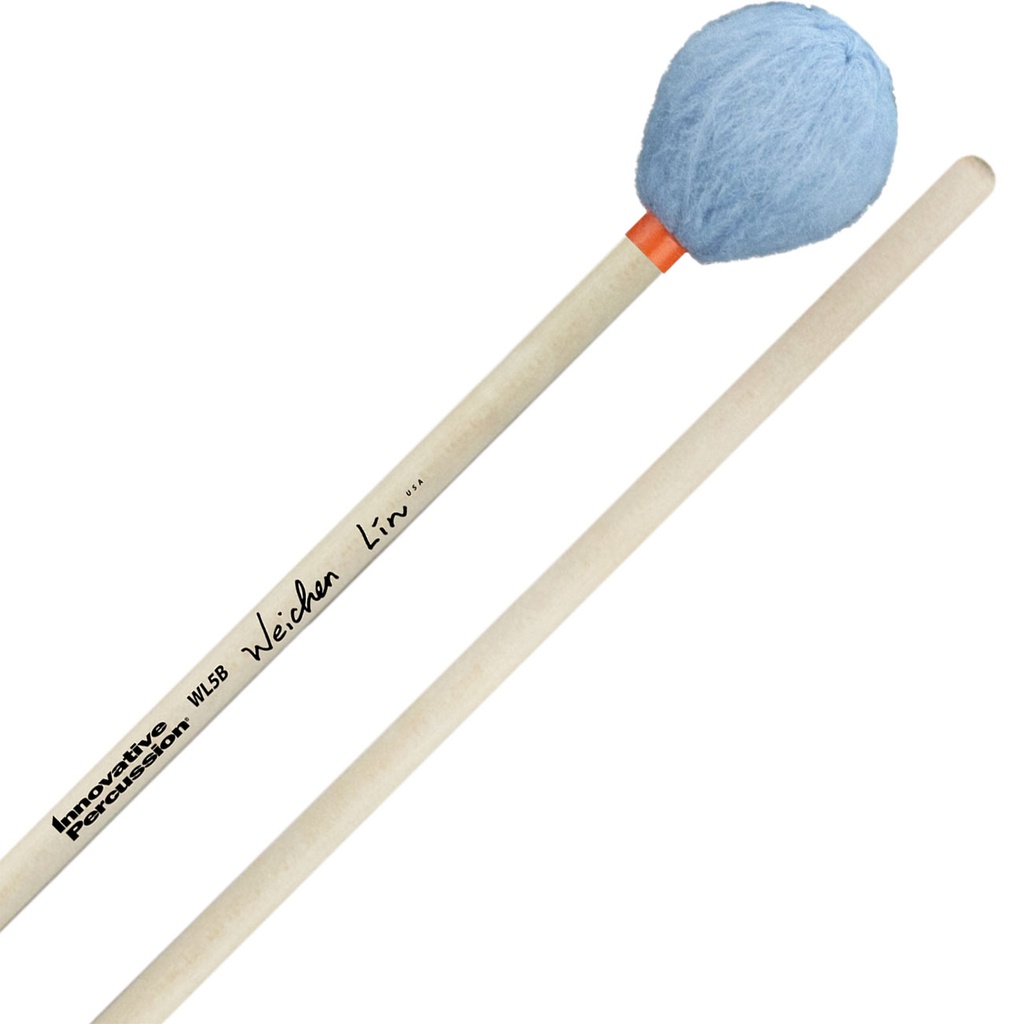 [WL5B] Innovative Percussion WL5B Wei-Chen Lin Medium Hard Marimba Mallets w/ Birch