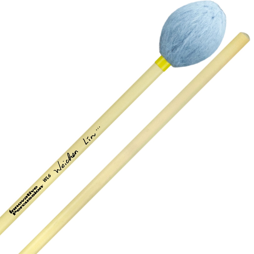 [WL6] Innovative Percussion WL6 Wei-Chen Lin Hard Marimba Mallets w/ Rattan