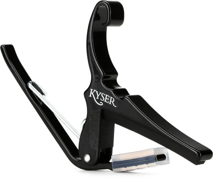 [KG6B] Kyser Quick-Change Capo - Black - KG6B