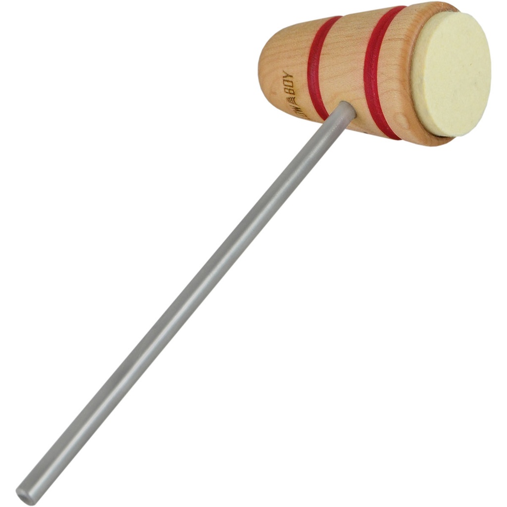 [109-010101-0303-01] Low Boy Felt Daddy Red Stripes