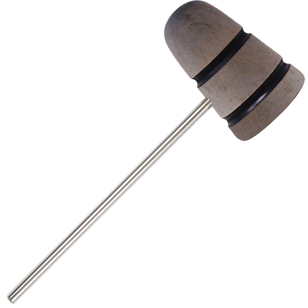 [101-222222-0202-01] Low Boy Standard Silver with Black Stripes