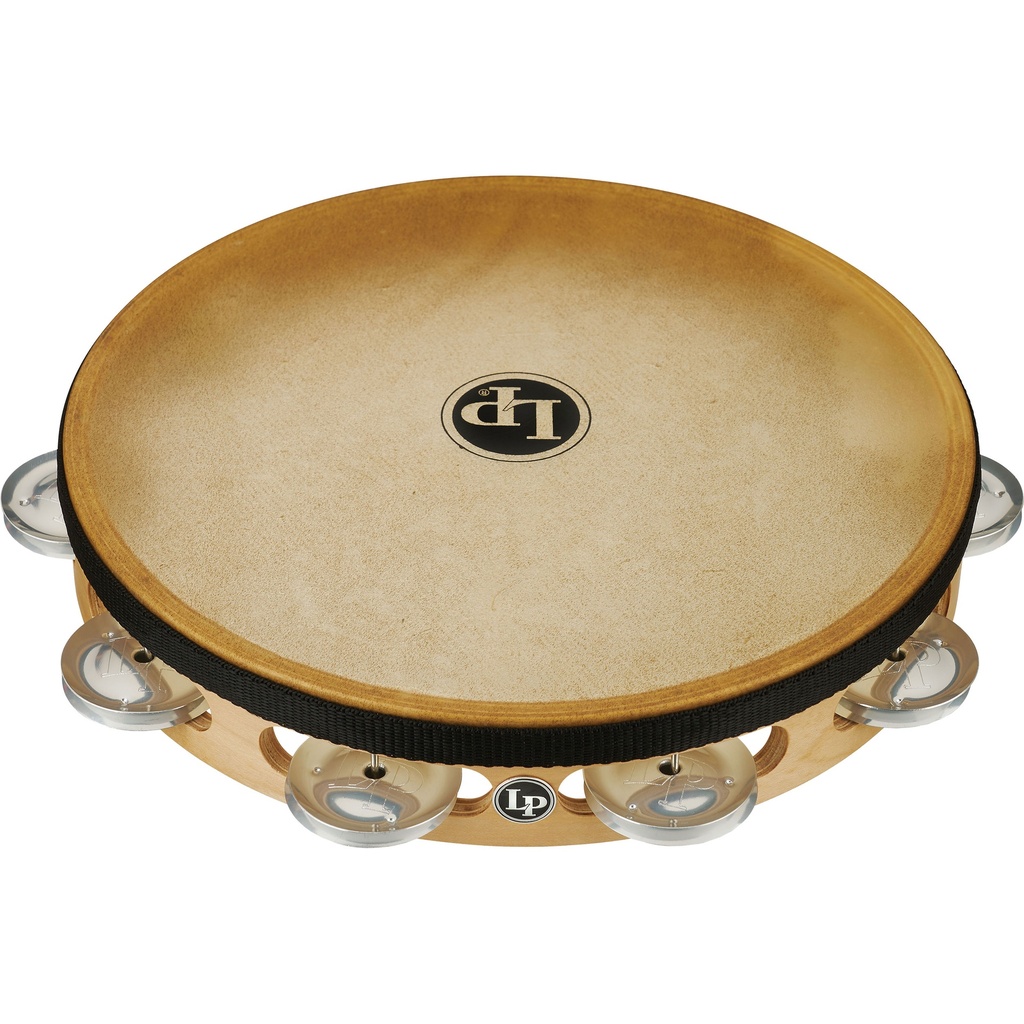 [LP383-AL] LP 10" Pro Single-Row Aluminum Jingle Headed Tambourine
