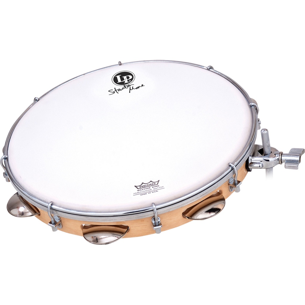 [LP3010N] LP 10" Wood Pandeiro Natural head with bag