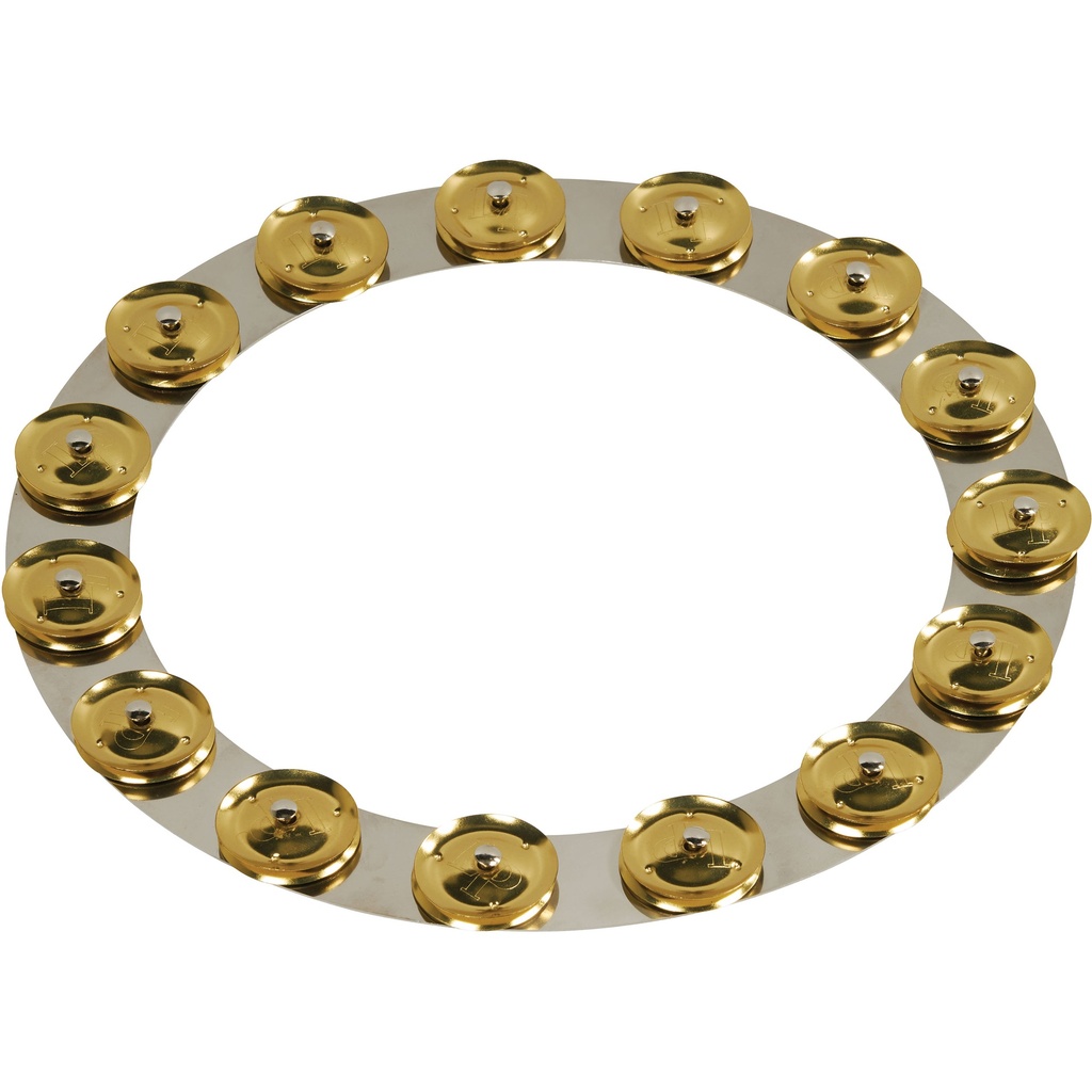 [LP3814SBS] LP 14" Stainless Steel Tambo-Ring with Brass Jingles