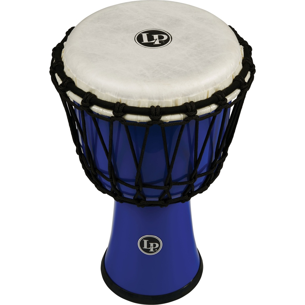 [LP1607BL] LP 7" Rope Tuned Circle Djembe in Blue