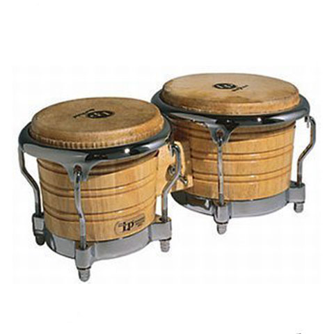 [LP201A-2] LP Bongos Gen II Traditional Rim Chrome