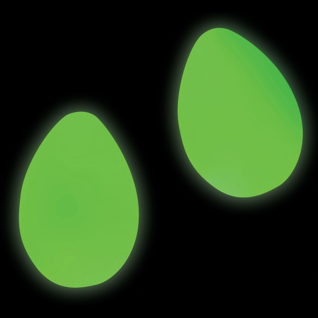 [LP004-GLO] LP Glow In The Dark Eggs 1 Pair