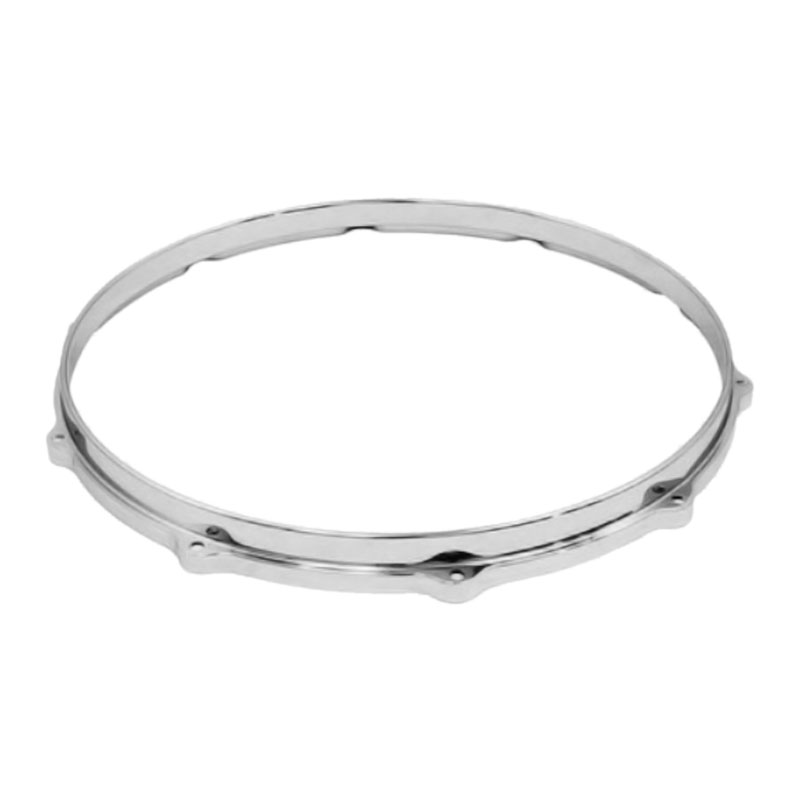 [L1410BC] Ludwig 14" 10-Lug Die-Cast Snare/Tom Batter Hoop in Chrome