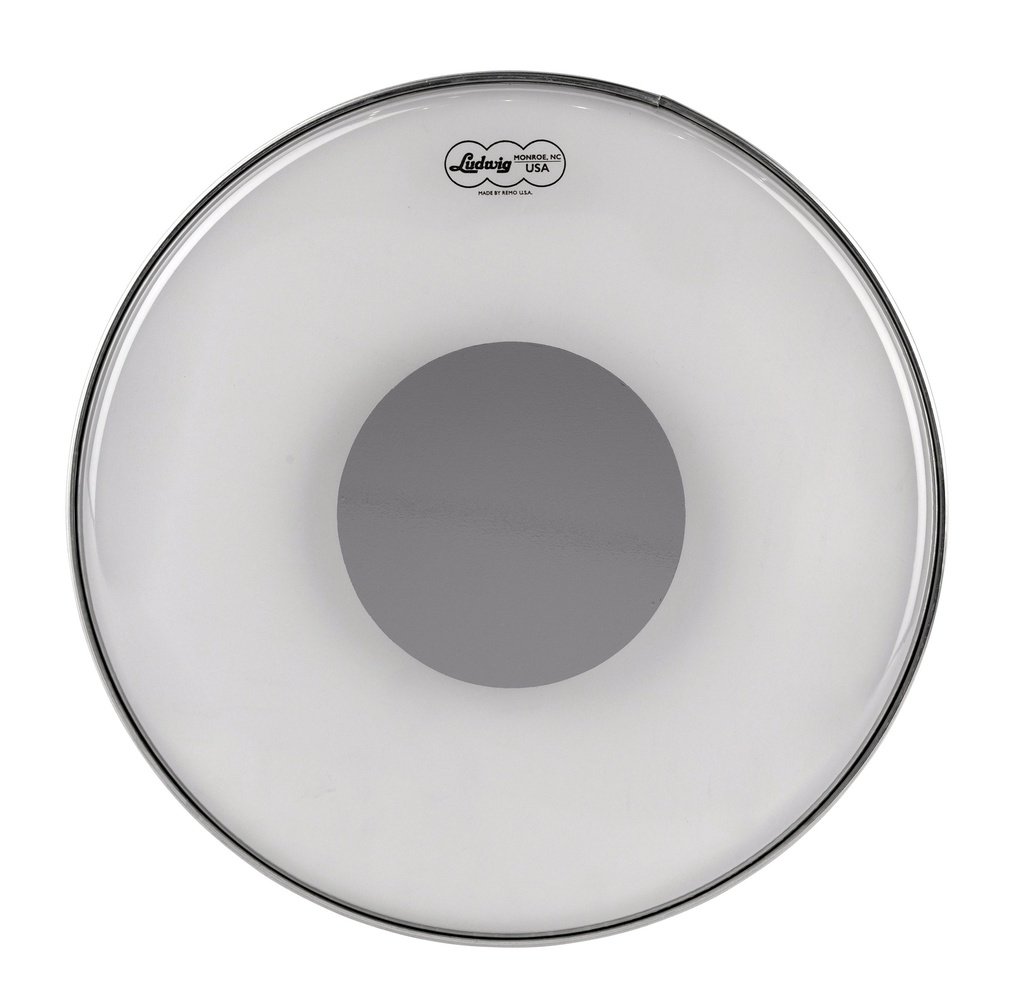 [LW6120R] Ludwig 20" Powerstroke 3 Clear Silver Dot Bass Drum Head
