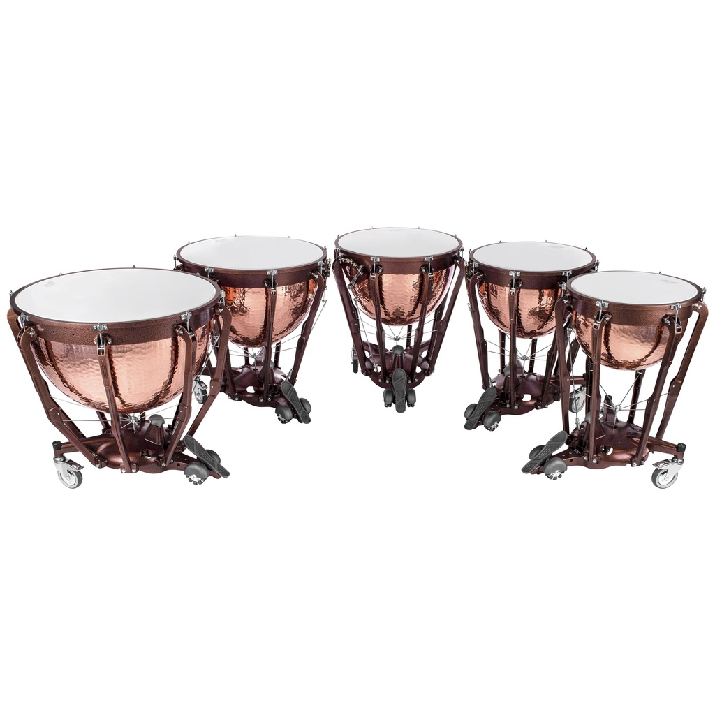[LTP505KG] Ludwig 20/23/26/29/32" Professional Hammered Timpani Set w/ Gauges