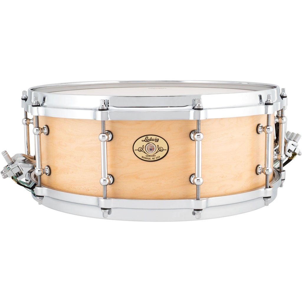 [LCS514TD] Ludwig 5" x 14" Concert Series 7-Ply Maple Snare Drum