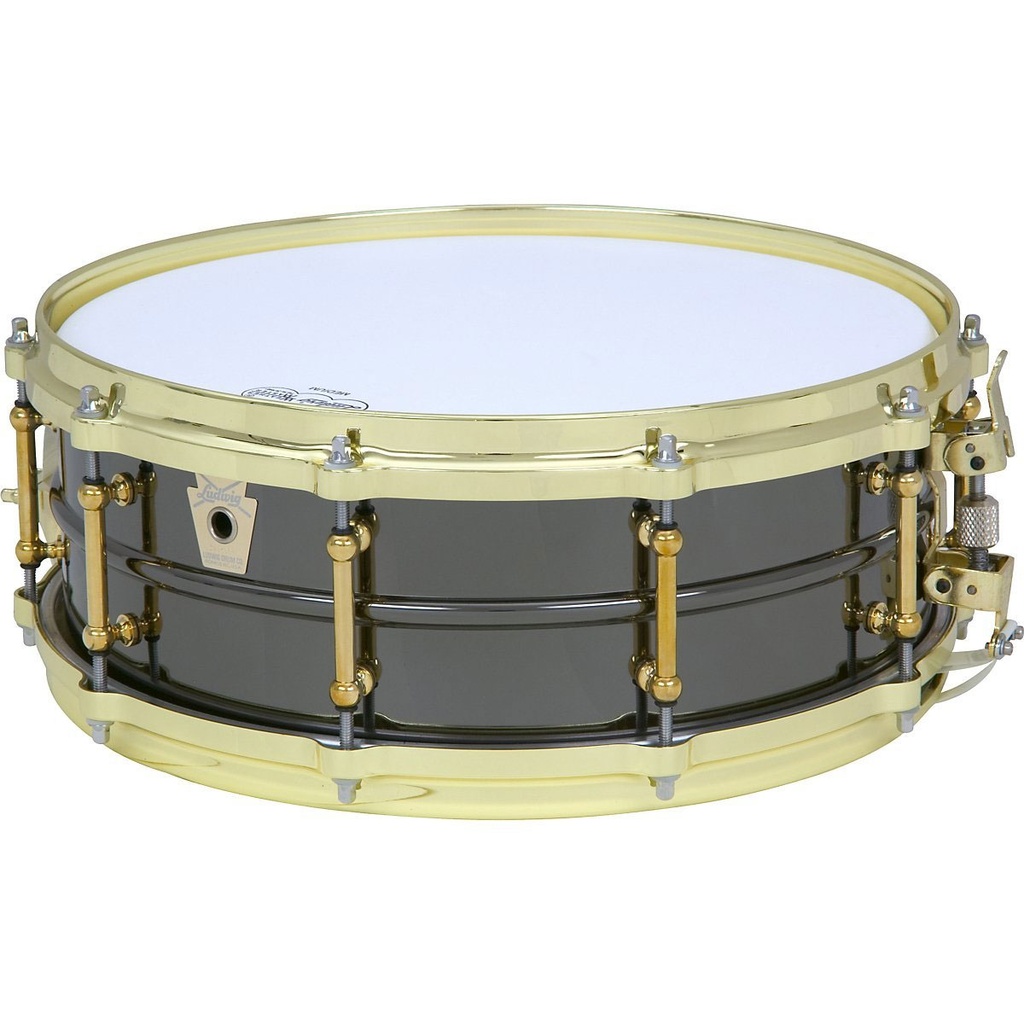 [LB416BT] Ludwig 5"x 14" Black Beauty Brass on Brass Snare Drum