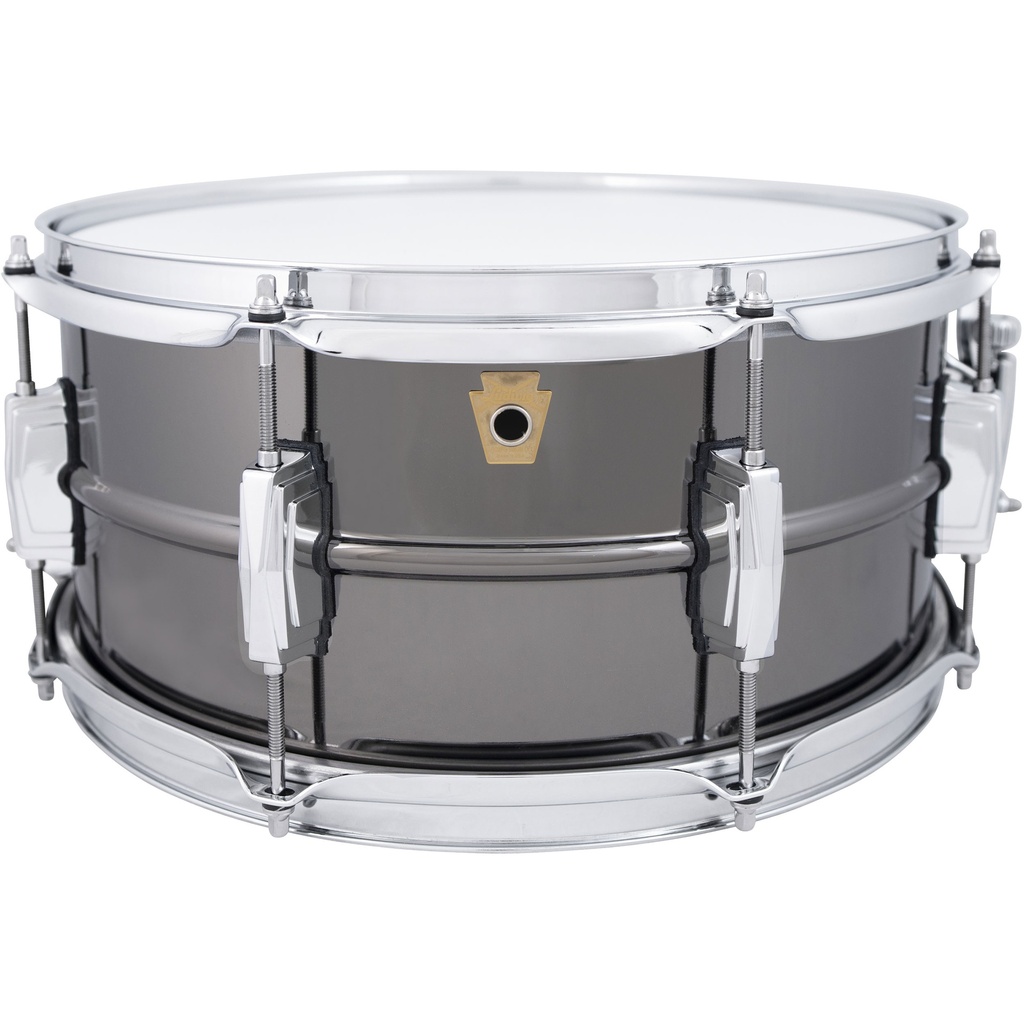 [LB415] Ludwig 6.5" x 14" 8-Lug Black Beauty Snare Drum with Imperial Lugs (Discontinued)