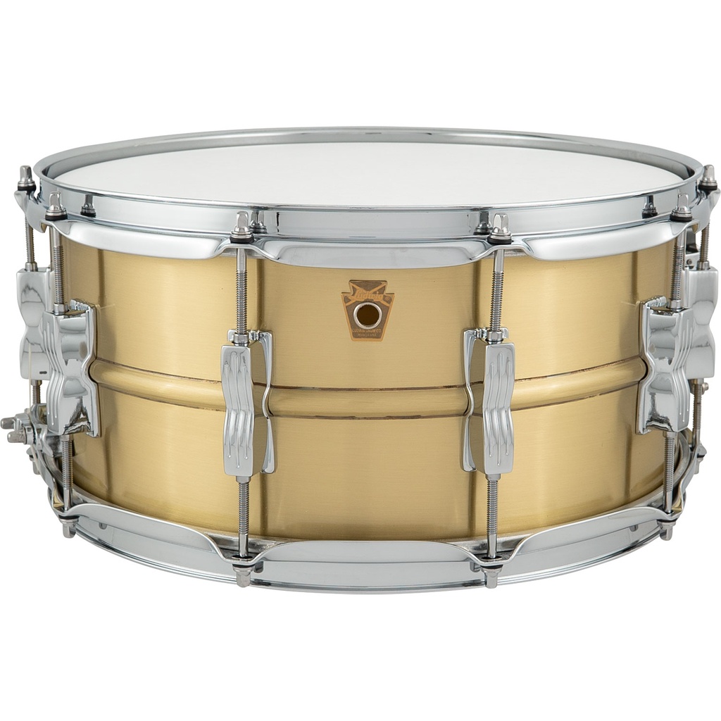 [LB654B] Ludwig 6.5" x 14" Acro Brass Snare Drum