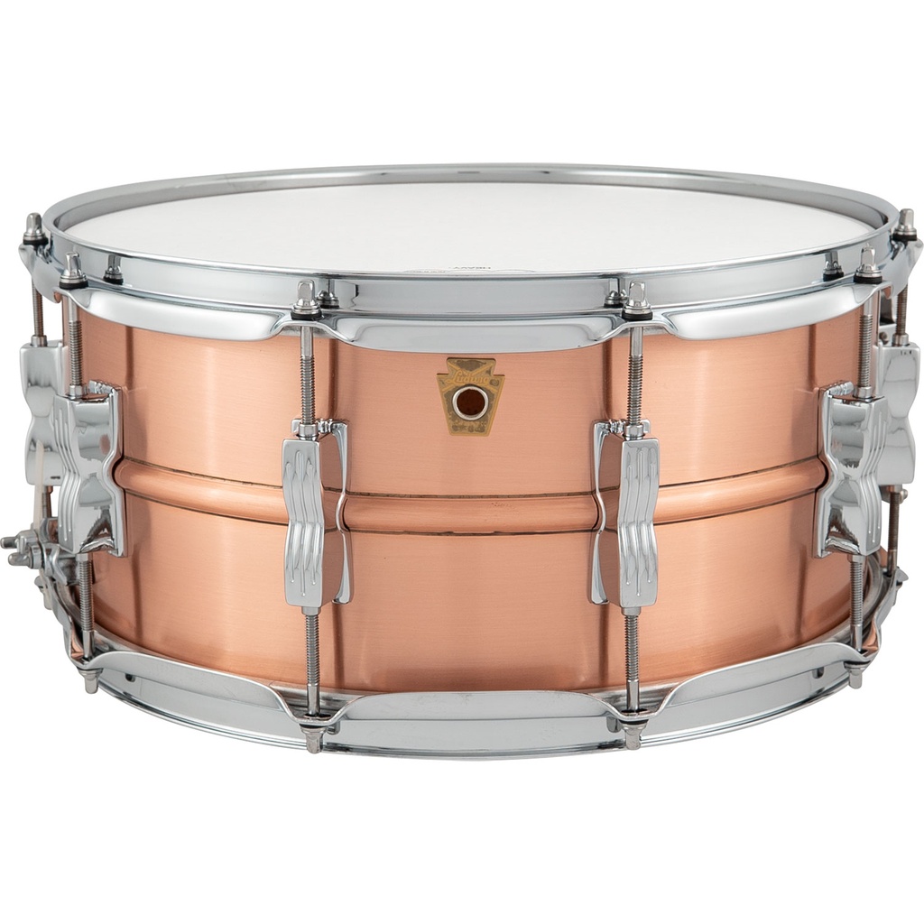 [LC654B] Ludwig 6.5" x 14" Acro Copper Snare Drum
