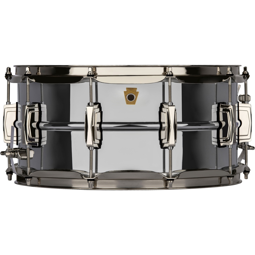 [LB402BN] Ludwig 6.5" x 14" Chromed Brass "Super Ludwig" Snare Drum w/ Nickel