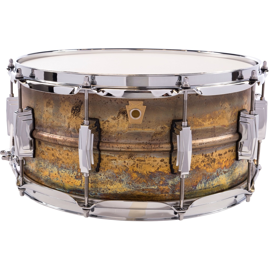 [LB464R] Ludwig 6.5" x 14" Raw Brass Snare Drum