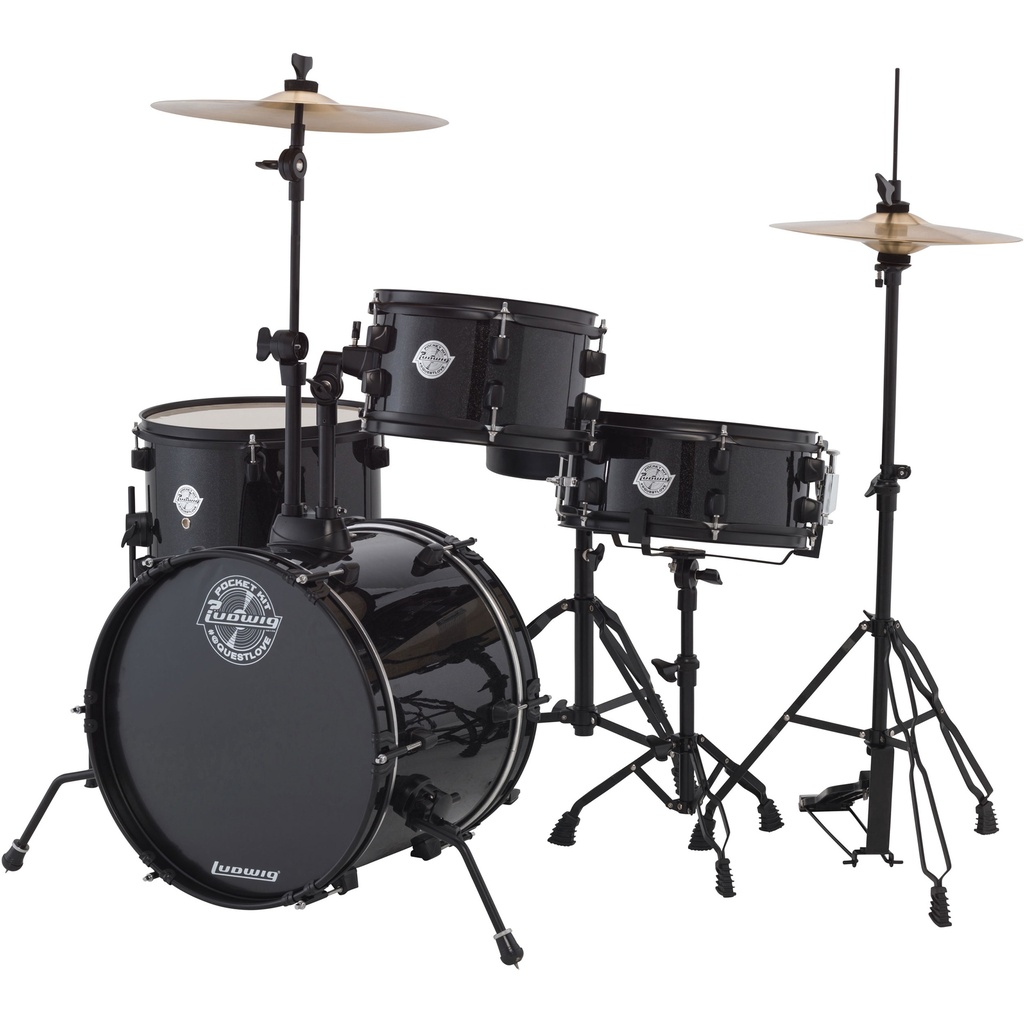 [LC178X016] Ludwig Black Sparkle