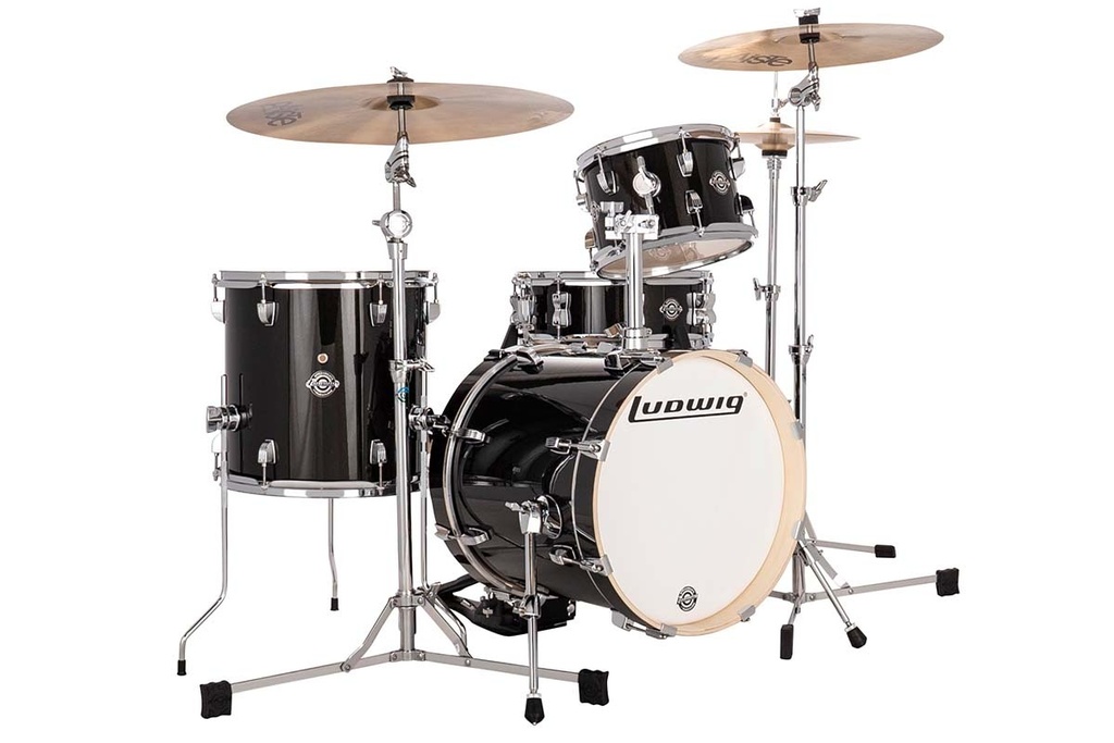 [LC2791] Ludwig Breakbeats Drum Set in Black Sparkle (LC2791)