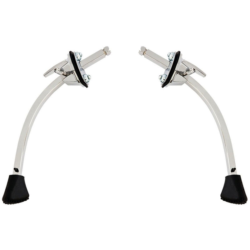 [LC1308SP] Ludwig Classic Curved Disappearing Bass Drum Spurs & Brackets