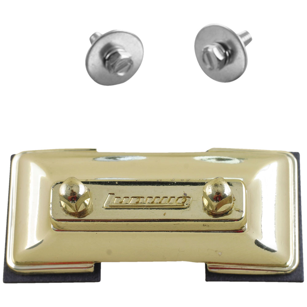 [P33B] Ludwig Die-Cast Snare Butt Plate in Brass