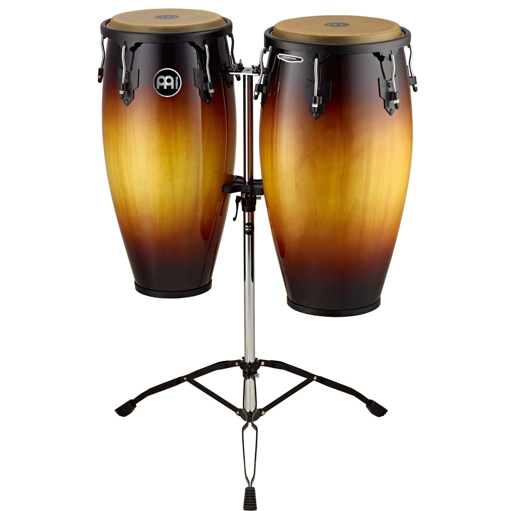 Meinl 11" & 12" Headliner Congas-Sunburst w/Stand