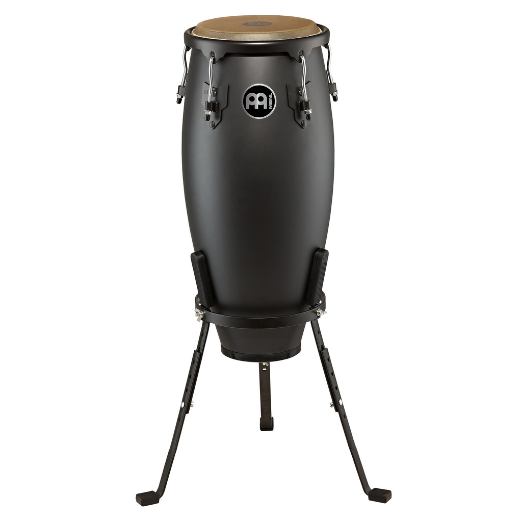 Meinl 12" Designer Conga-Phantom Black/Stand