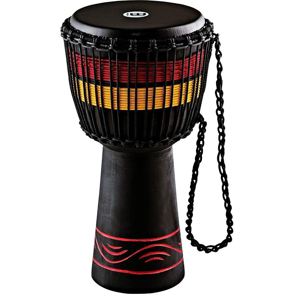 Meinl 12" Fire Rhythm Series African Style Rope Tuned Wood Djembe