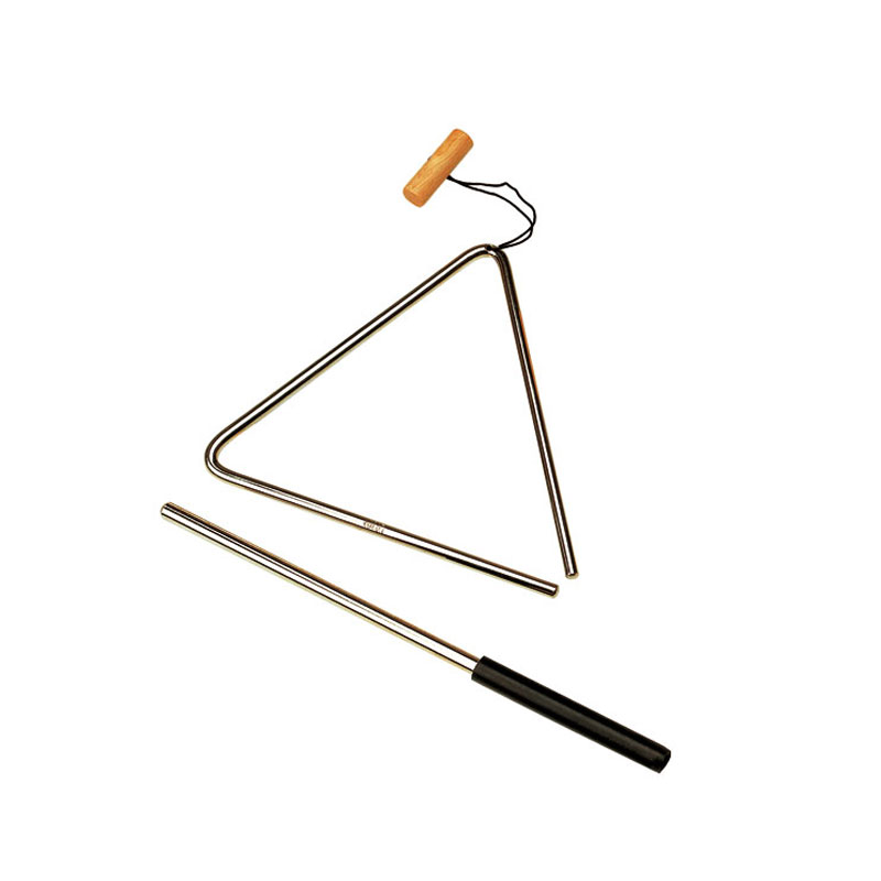 Meinl Nino 6" Triangle with Holder and Beater