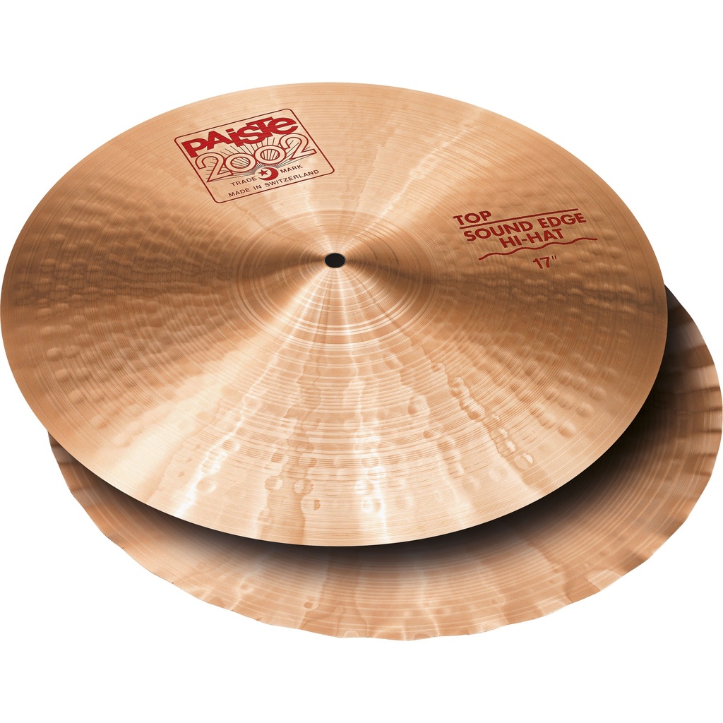 Paiste 17" 2002 Sound Edge Hi Hat Cymbals