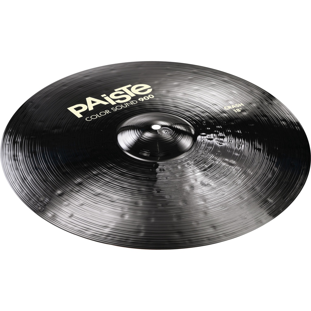 Paiste 18" Color Sound 900 Black Crash Cymbal