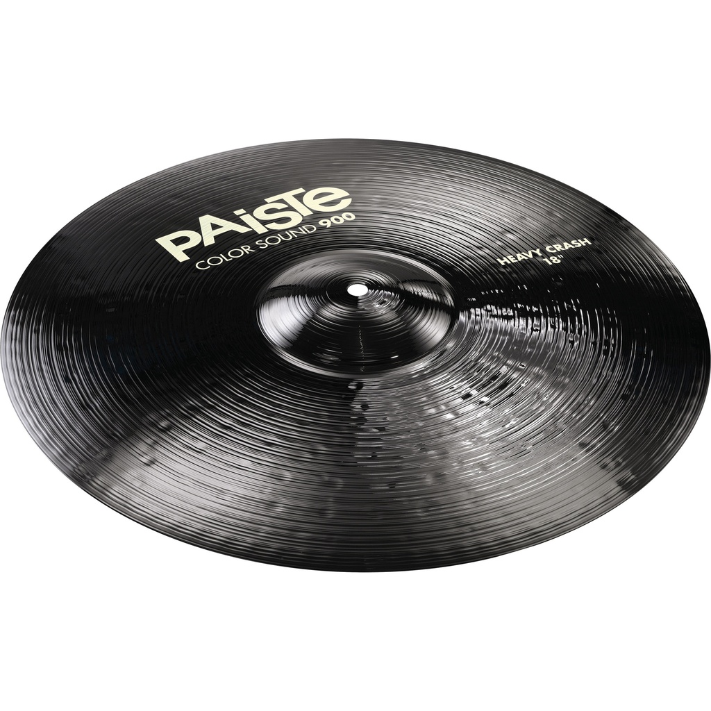 Paiste 18" Color Sound 900 Black Heavy Crash Cymbal