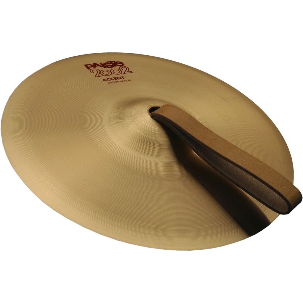 Paiste 6" 2002 Accent Cymbal w/ Leather Strap