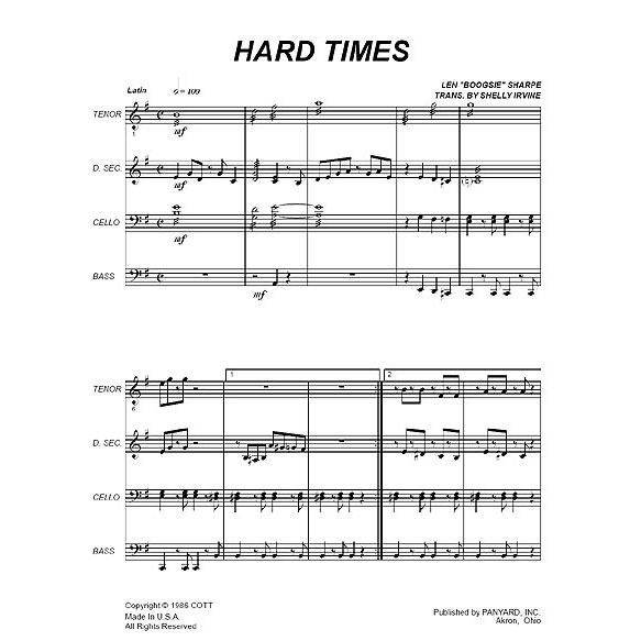 [7048] Panyard Panyard 7048 - Hard Times by Len "Boogsie" Sharpe