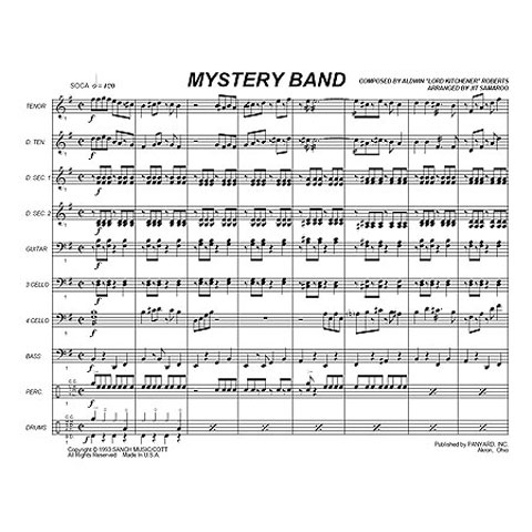 [7073] Panyard Panyard 7073 - Myster Band by Aldwyn Roberts