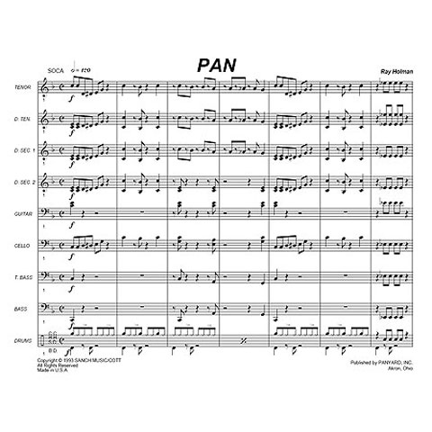 [7079] Panyard Panyard 7079 - Pan by Ray Holman