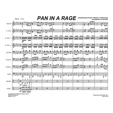 [7085] Panyard Panyard 7085 - Pan in a Rage by Winston Scarborough