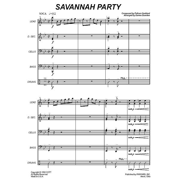 [7104] Panyard Panyard 7104 - Savannah Party