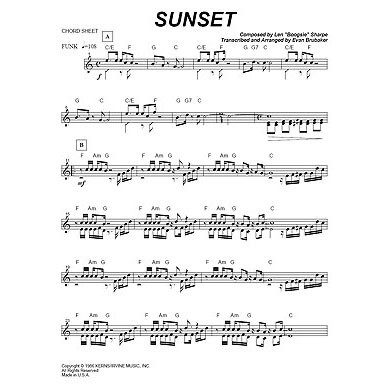 [7128] Panyard Panyard 7128 - Sunset by Len "Boogsie" Sharpe