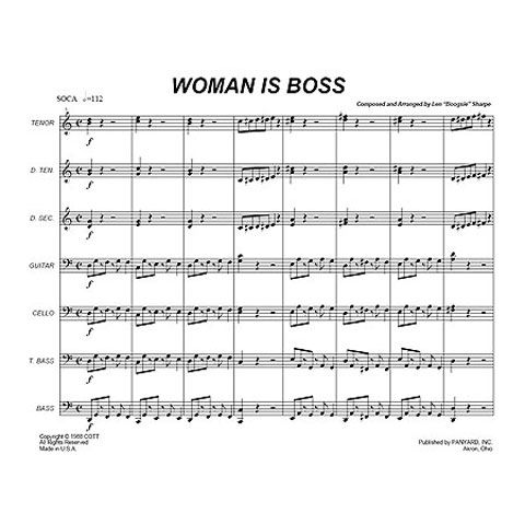 [7145] Panyard Panyard 7145 - Woman is Boss by Len "Boogsie" Sharpe