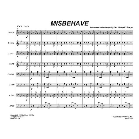 [7150] Panyard Panyard 7150 - Misbehave by Len "Boogsie" Sharpe