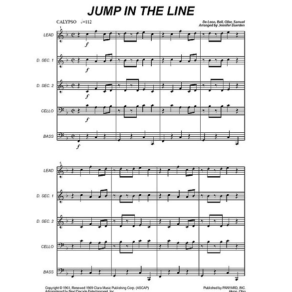 [7155] Panyard Panyard 7155 - Jump in the Line by De Leon