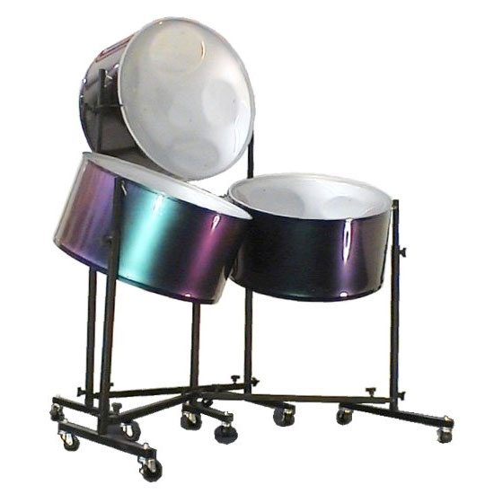 [W2032] Panyard Panyard Series Powder Coat Triple Stand