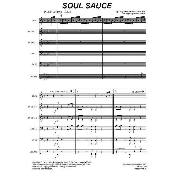 [7188] Panyard Soul Sauce Comp. by Gillespie & Pozo