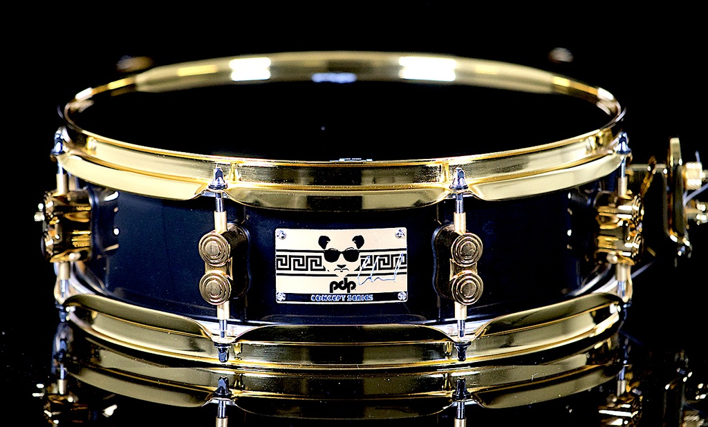 [PDSN0414SSEH] PDP 4" x 14" Eric Hernandez Signature Maple Snare w/ Gold