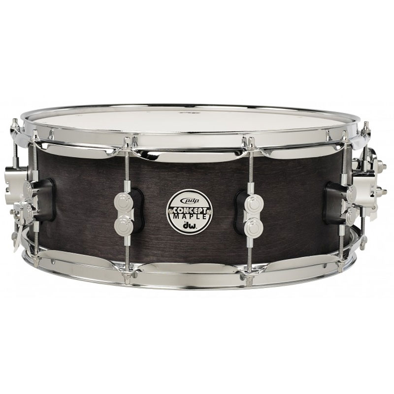 [PDSN5514BWCR] PDP 5.5" x 14" Concept Black Wax Maple Snare Drum