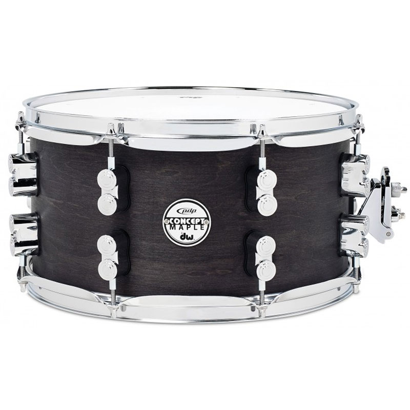 [PDSN0612BWCR] PDP 6" x 12" Concept Black Wax Maple Snare Drum