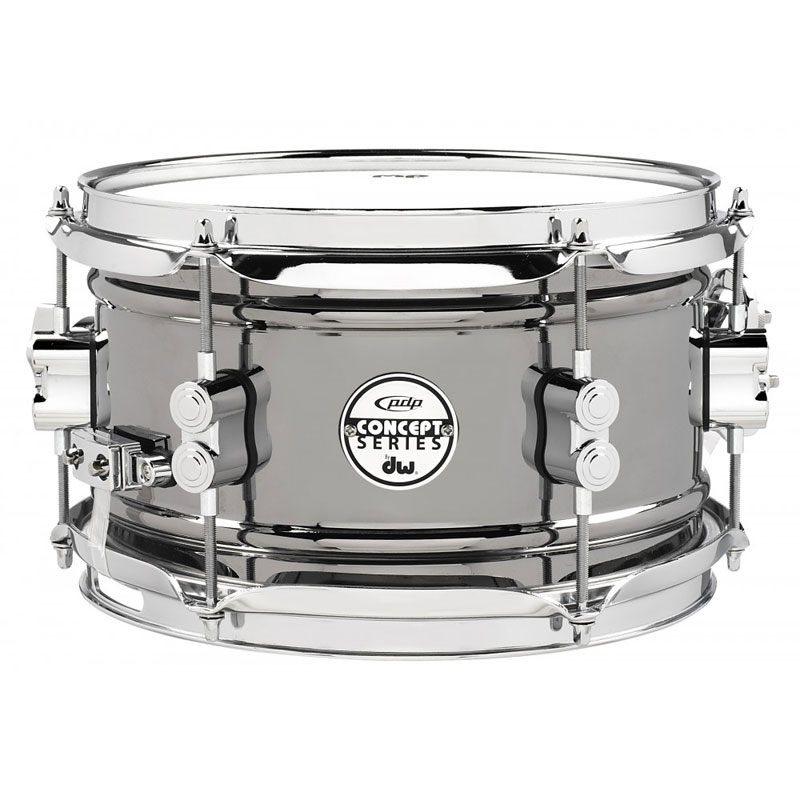 [PDSN6513BNCR] PDP 6.5" x 13" Concept Black Nickel Over Steel Snare Drum