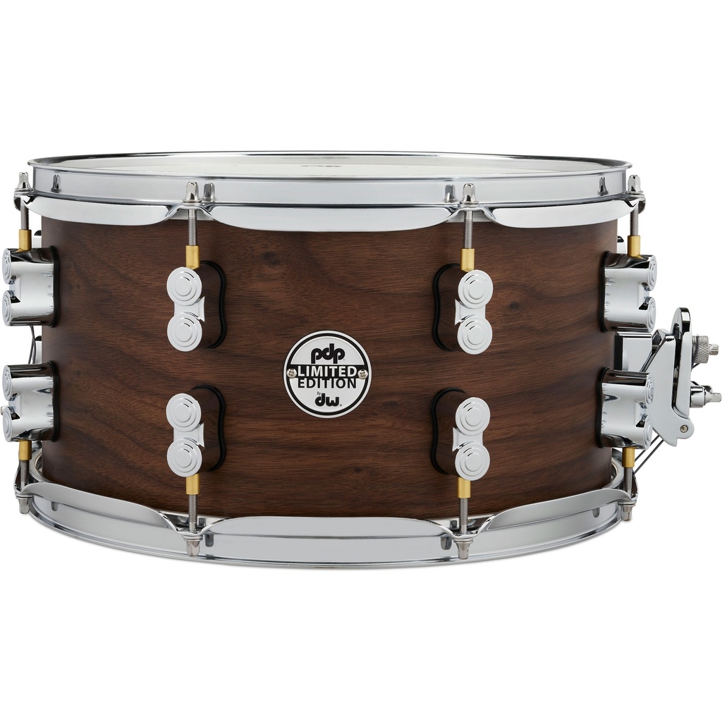 [PDSN0713MWNS] PDP 7" x 13" LTD 20-Ply Maple/Walnut Snare in Natural Satin